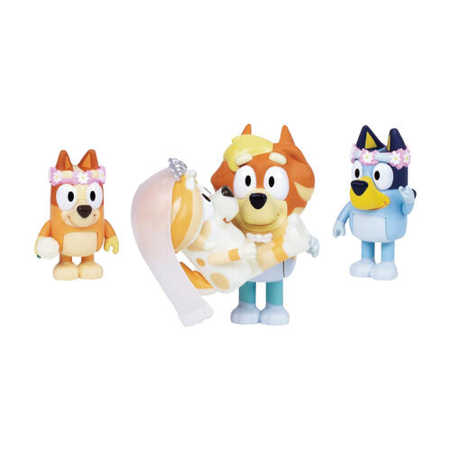 BLUEY S10 FIGURE 4PK SPECIAL SET