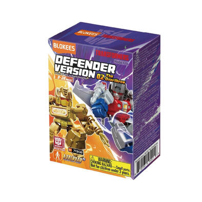 變形金剛 - 可動積木公仔星辰版第二彈- 隨機發貨