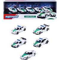 Majorette 美捷輪小汽車-杜拜警車AMG 5入組
