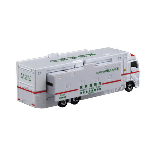 TOMICA LONG No.144 ISUZU  GIGA SUPER AMBULANCE