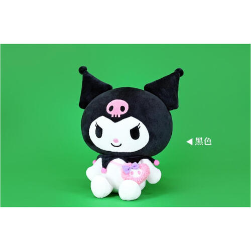 sanrio Kuromi backpack plush 6"
