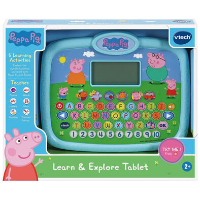 Peppa Pig粉紅豬小妹-互動學習小平板