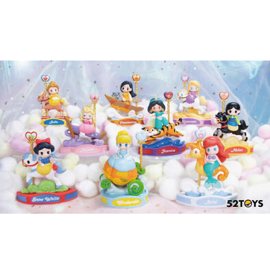 52TOYS 迪士尼公主系列 旋轉木馬 @8 69- 隨機發貨