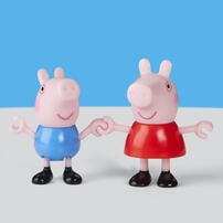 Peppa Pig 粉紅豬小妹 佩佩豬一家五口家族角色組