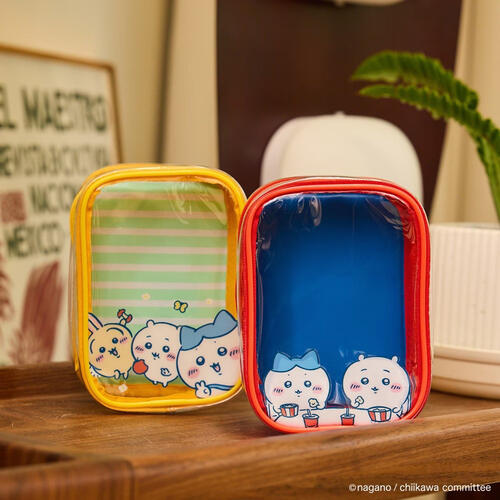 CHIIKAWA 吉伊卡哇透明收納掛包-電影款