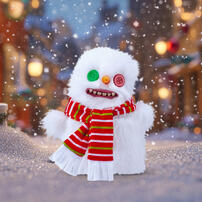 FUGGLER牙齒怪-9吋聖誕系列- 隨機發貨