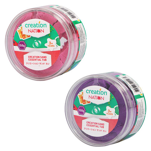 Creation Nation 動力沙150G - 紫色 / 粉紅色 - 隨機發貨