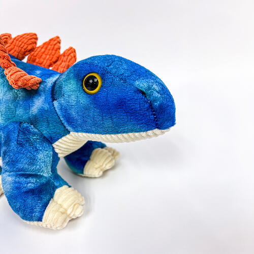 playpop Walking Stegosaurus Plush (14 Inches)
