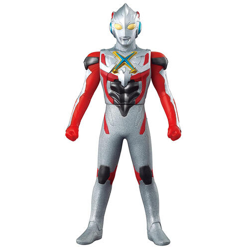 Ultraman超人力霸王X英雄軟膠-X艾克斯