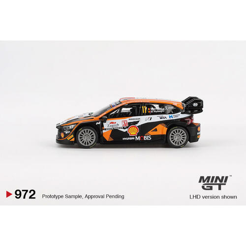 MINIGT	Hyundai i20 N Rally1 #11 2023 Rally Croatia  Power Stage Winner 合金車 972