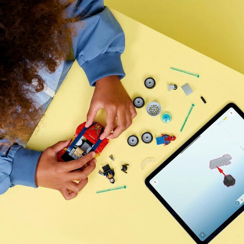 LEGO樂高漫威超級英雄系列 蜘蛛俠汽車大戰猛毒化金鋼狼 76336