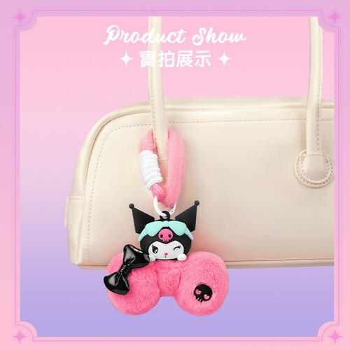 Sanrio MarTube x Sanrio 酷洛米 絨毛吊飾 盲盒@6- 隨機發貨