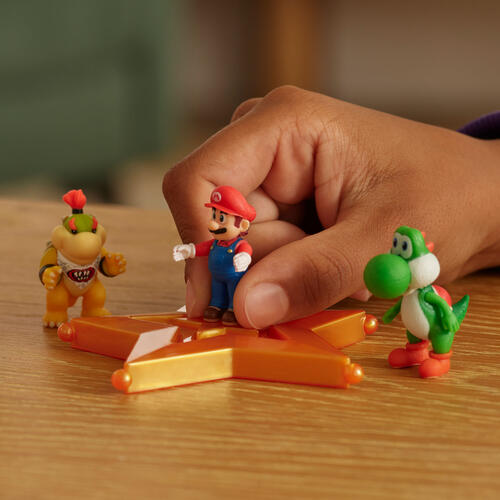 Super Mario超級瑪利歐銀河電影版:迷你角色公仔系列 - 隨機發貨