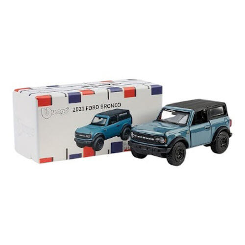 Bburago比美高 1:64合金車 2021 ford bronco