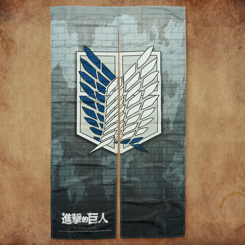 Attack on Titan Door Curtain-Long
