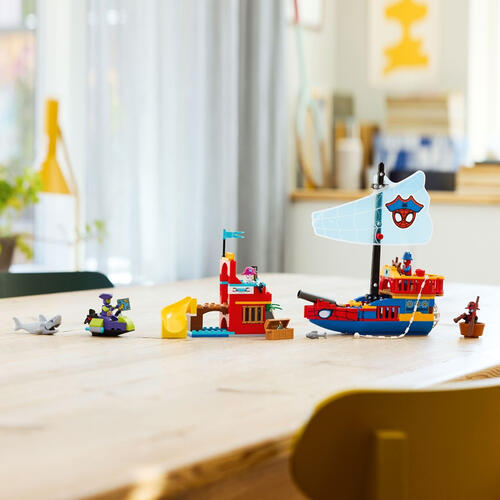 LEGO樂高 蜘蛛人與他的神奇朋友們 蜘蛛小隊海盜船 11208