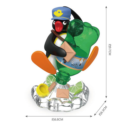 Pingu企鵝家族-驚喜美食場景系列公仔2-隨機發貨