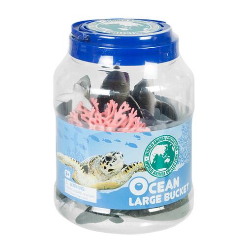 World Animal Collection 20件桶裝海洋生物模型