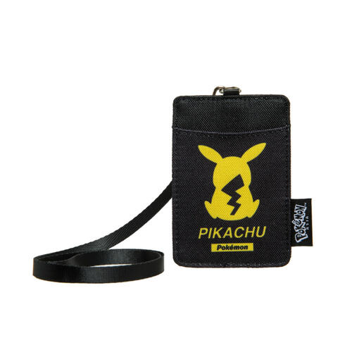 Pokemon 精靈寶可夢 聯名款潮黑皮卡丘票卡證件套#黑色