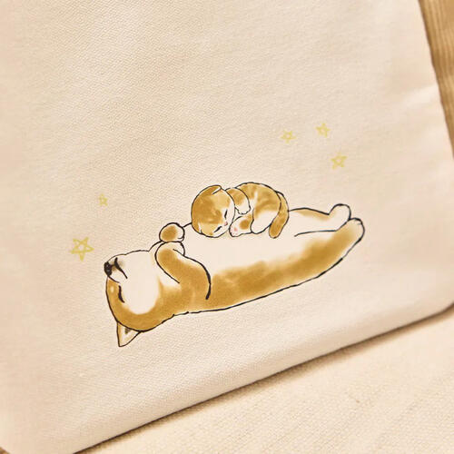 Mofusand 貓福珊迪托特包(狗狗款)