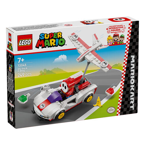 LEGO Super Mario: Mario Kart Shy Guy & P-Wing 72045