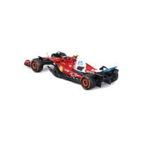 Bburago比美高1:43 F1系列-1:43 法拉利 SF-25（無頭盔，紙盒版）（#44 路易斯漢密爾頓）（標準塗裝）- 啞紅