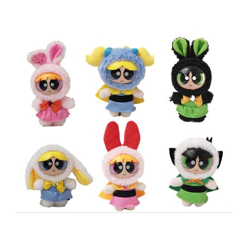 Miniso  飛天小女警系列-百變女孩掛飾盲盒- 隨機發貨