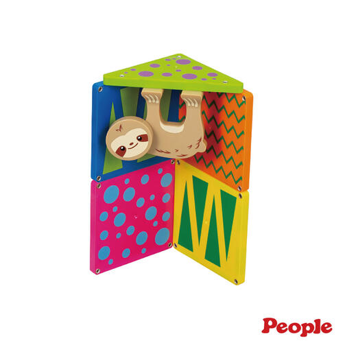 People Puzzle Magnetic Building Blocks BASIC Series-Mini Zoo Group (Jungle)