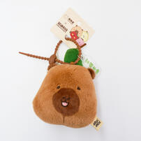 TUNTUNZAI卡皮巴拉	豚豚崽頭頂牛油果酪梨掛件