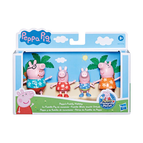 Peppa Pig Family 4 Pack - Assorted
