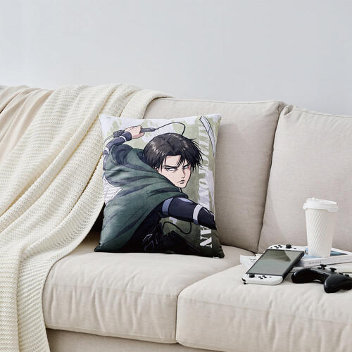 Attack on Titan Square Pillow-Levi