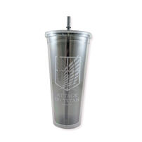 Attack on Titan Cold Drink Cup Black