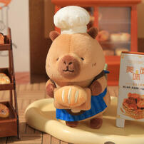 TUNTUNZAI卡皮巴拉	豚豚崽烘焙坊-豚師傅掛件