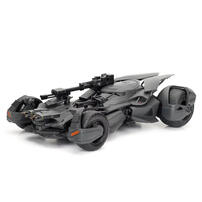 蝙蝠俠1:24合金車-正義聯盟蝙蝠車+蝙蝠俠