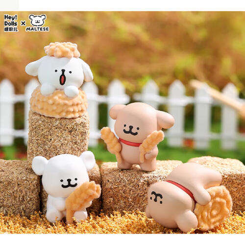 Suplay 線條小狗快樂農場- 隨機發貨