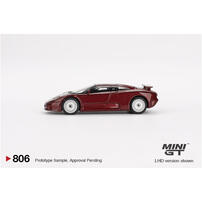 MINIGT	Bugatti EB110 GT Dark Red Metallic 806 合金車 