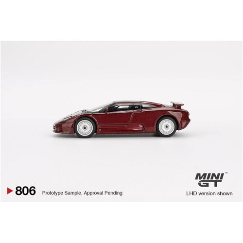 MINIGT	Bugatti EB110 GT Dark Red Metallic 806 合金車 