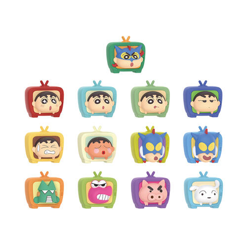 Crayon Shin-Chan Television Q-topping Refrigerator Magnet