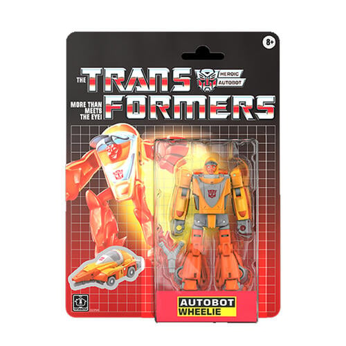 Transformers變形金剛 復古版 G1 博派甩輪可動模型
