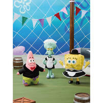 Spongebob 章鱼哥女僕裝娃娃(中)