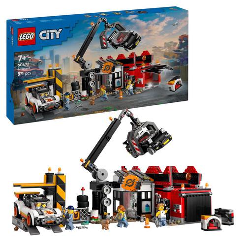 Lego Scrapyard with Cars 60472