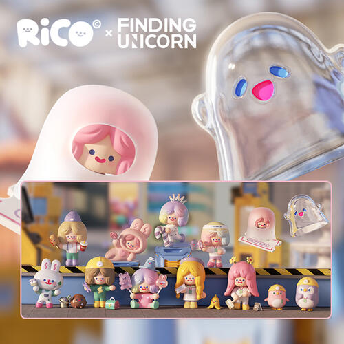finding unicorn&nbsp;	RiCO快樂工廠系列盲盒- 隨機發貨