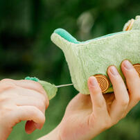 LuLu the Piggy 罐頭豬 動物派對 - 超速鱷魚Lu毛絨掛件