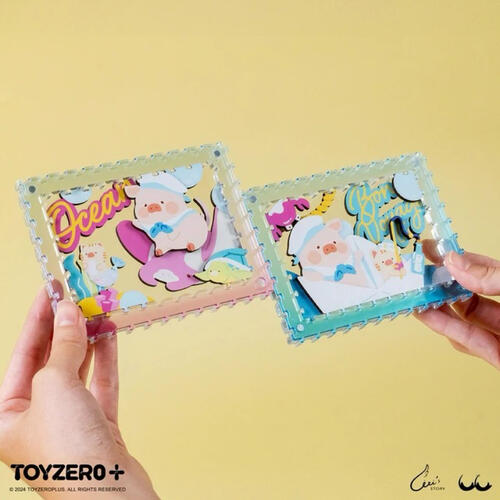 Lulu The Piggy罐頭豬 與海洋好朋友系列美好時光拼圖盲盒- 隨機發貨