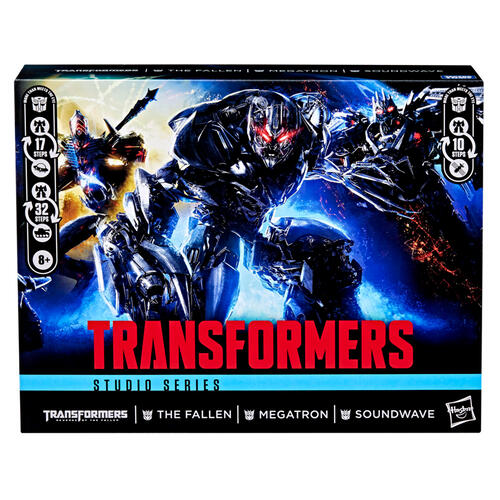 Transformers變形金剛電影精華系列《變形金剛：復仇之戰》模型3件裝