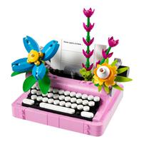 Lego Typewriter with Flowers 31169