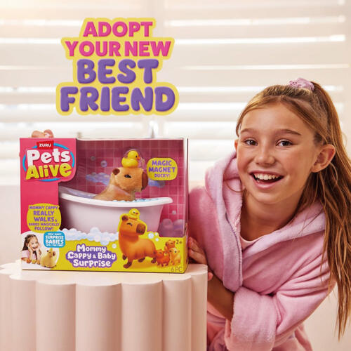 Pets Alive 呆萌水豚君家族