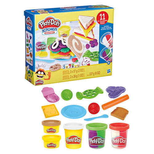 Play-Doh培樂多 廚房美食遊戲組 - 隨機發貨 (單件裝)