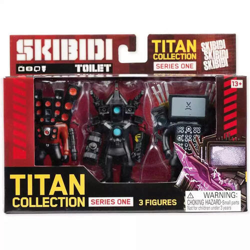 Skibidi Toilet | Titan 3-Pack