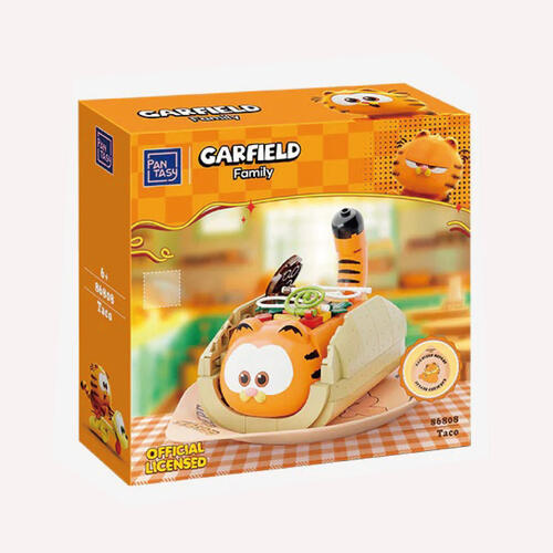 Pantasy拼奇 Garfield加菲貓塔可 收藏積木(86808)